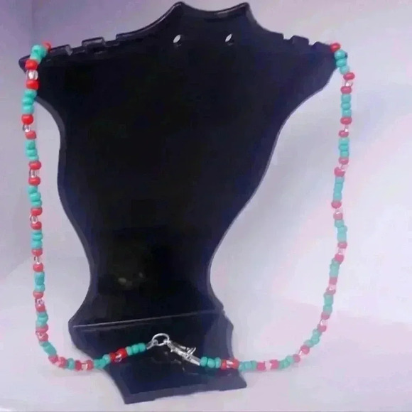 Miami Dolphins Beaded Necklace - Picture 4 of 4